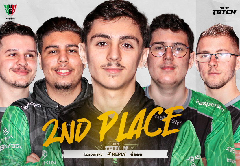 Reply Totem conquer the second place at the Rainbow Six PG Nationalsr