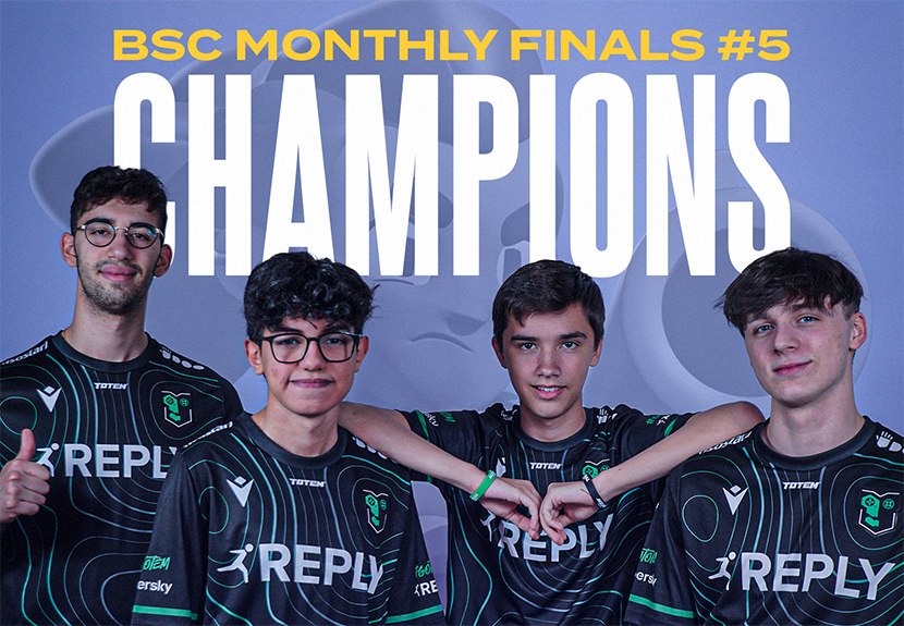 Reply Totem wins the BSC Monthly Finals! - News - Reply Totem