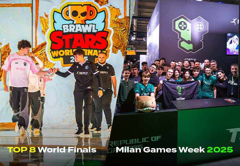 Weekend of Achievements: Reply Totem Between Milan Games Week 2025 and Brawl Stars World Finalsr