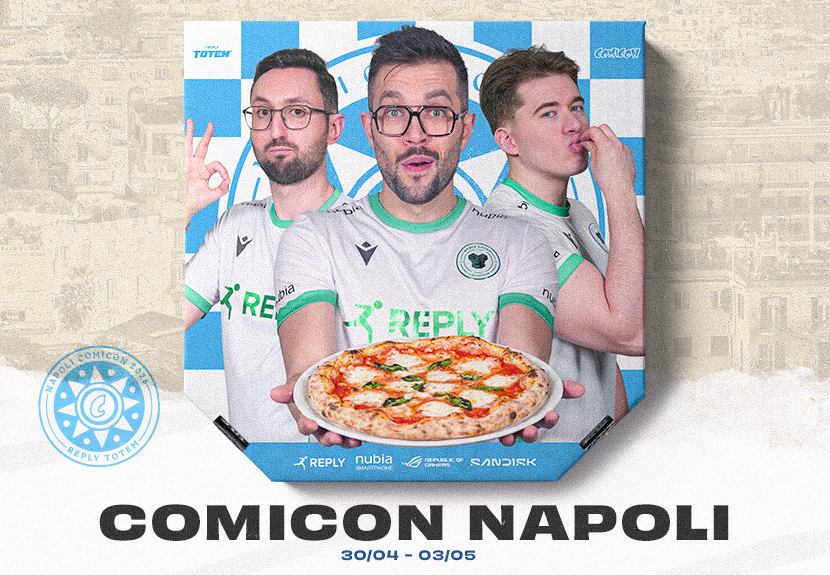 Reply Totem debuts at COMICON Napoli 2026r